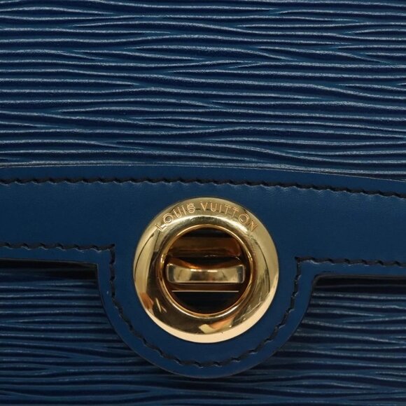 LOUIS VUITTON Epi Pochette Arche Shoulder Bag Blue - Picture 14 of 16